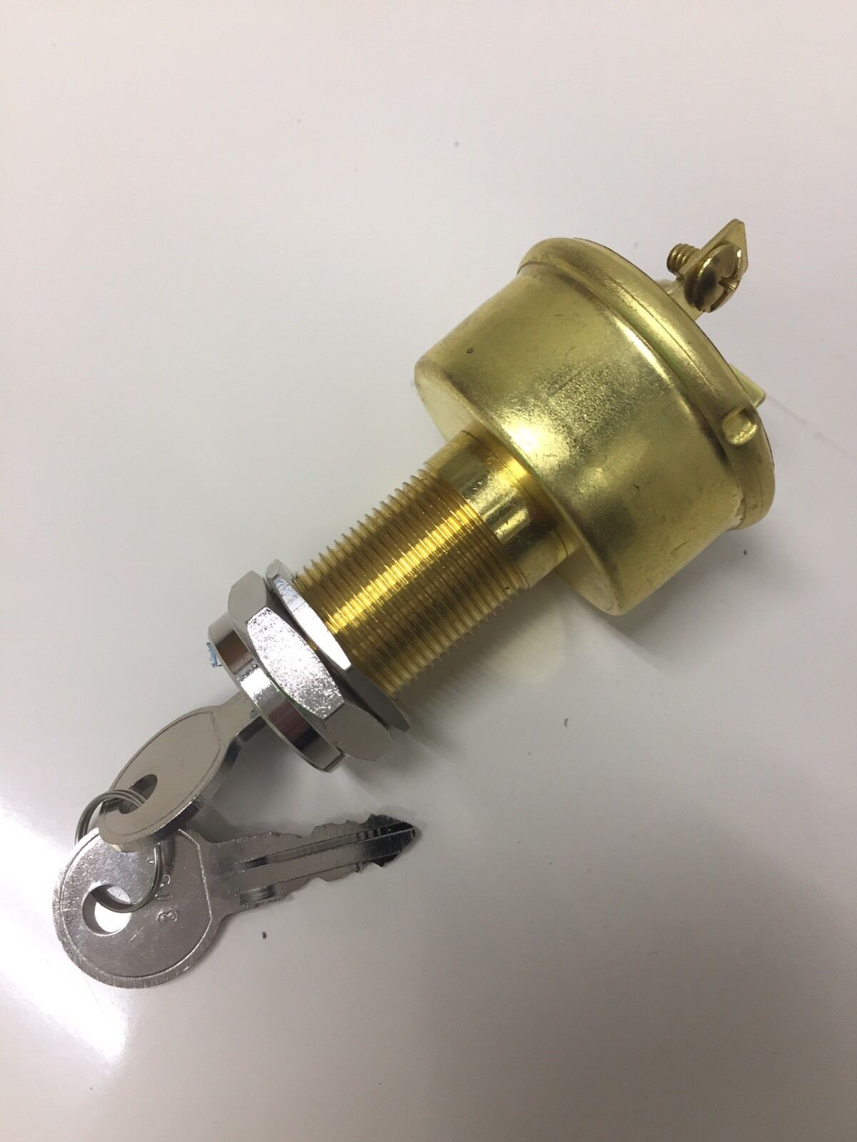 Ignition Switch, Brass | AA Marine - Classic Boating